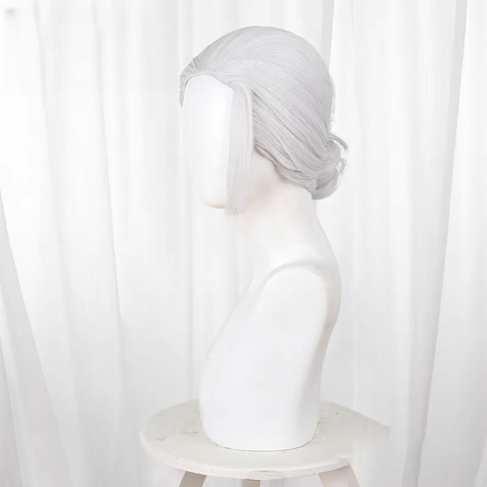 Sakamoto Days Taro Sakamoto Silver Cosplay Wig