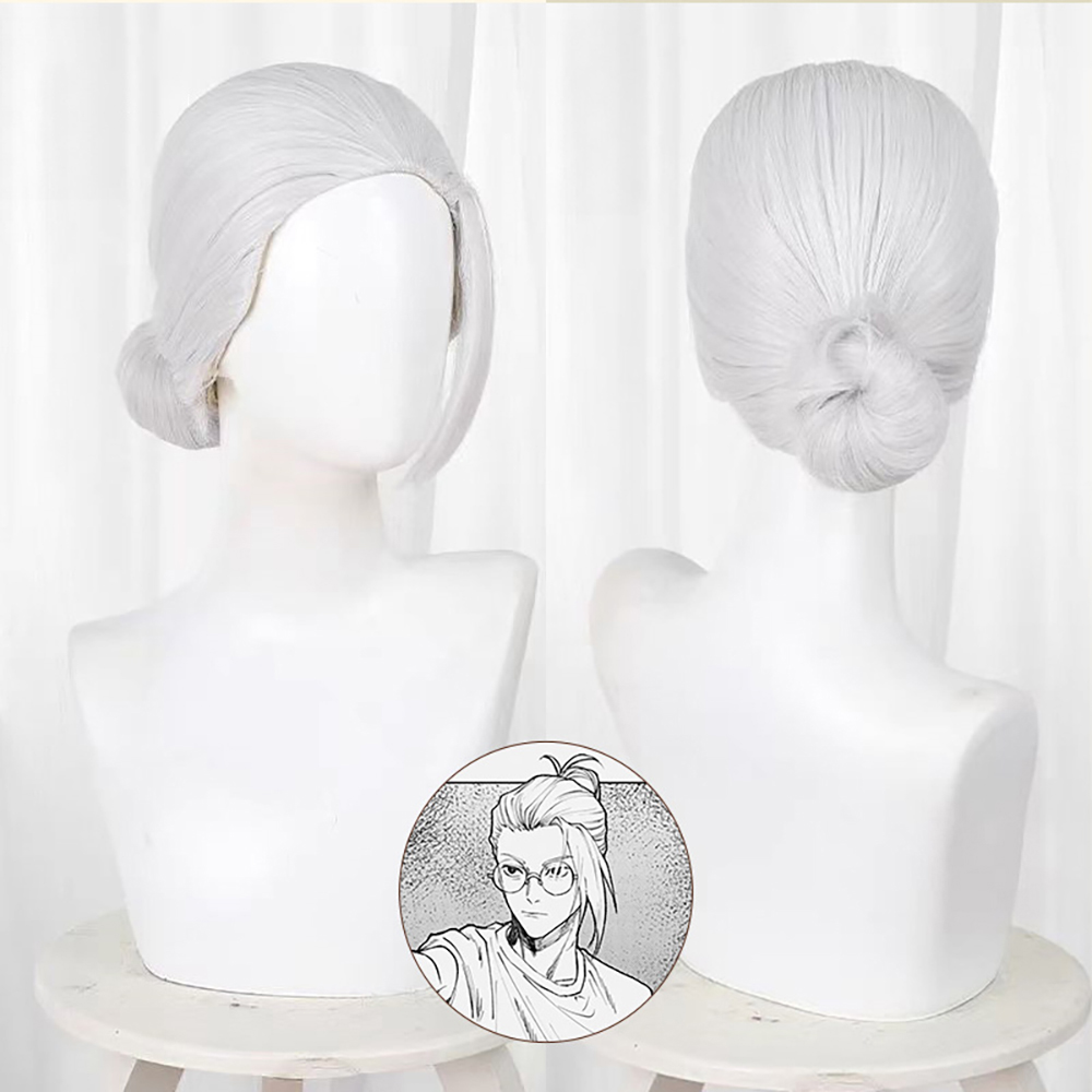 Sakamoto Days Taro Sakamoto Silver Cosplay Wig
