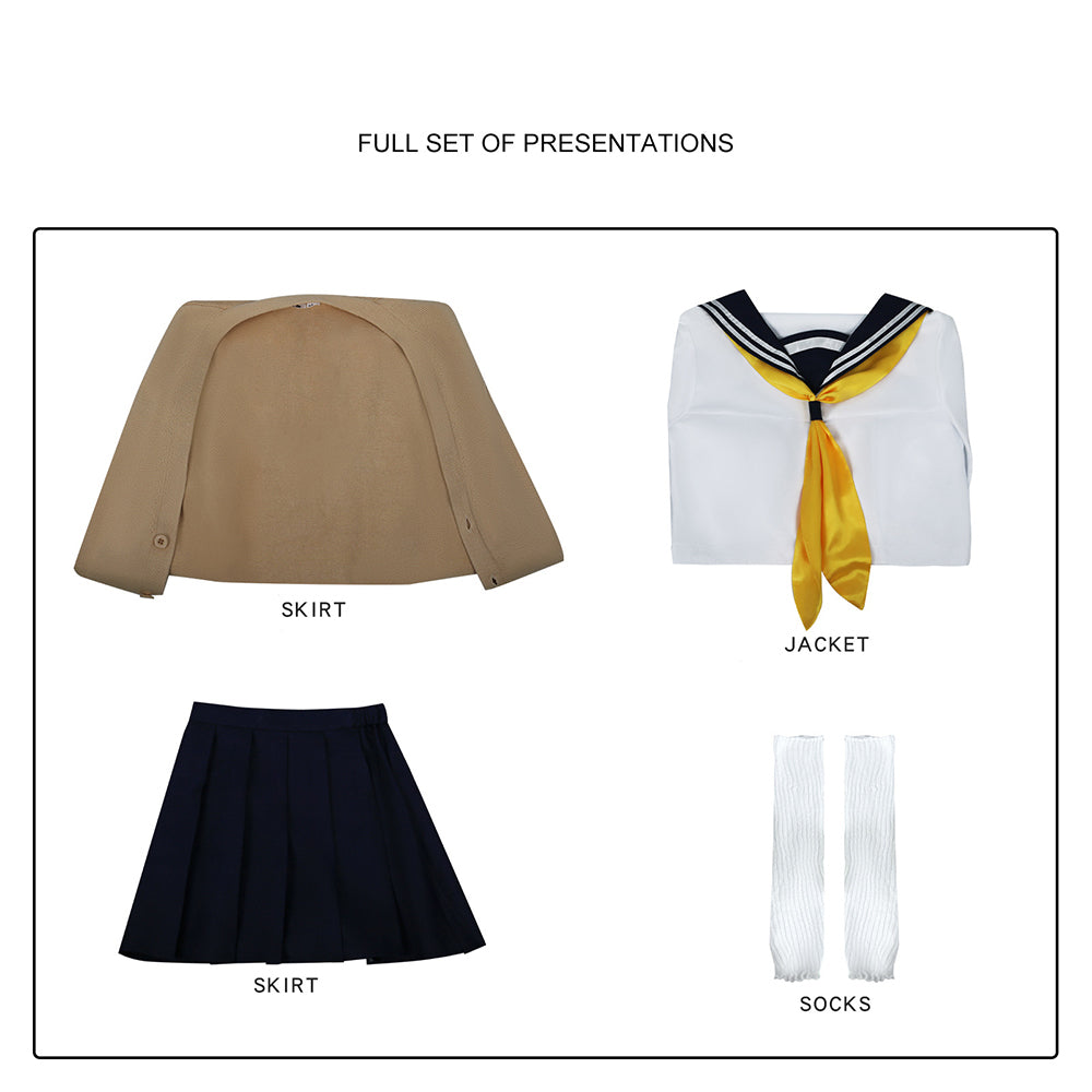 Shikanoko Nokonoko Koshitantan Meme Bashame Cosplay Costume