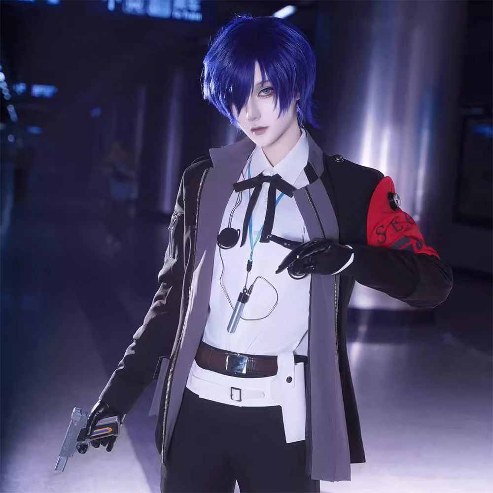 Shin Megami Tensei: Persona 3 Makoto Yuki Protagonist Cosplay Costume