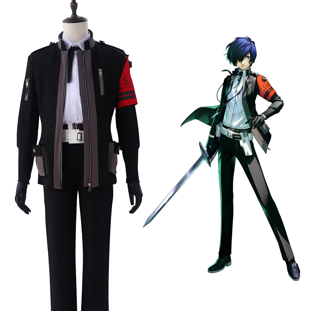 Shin Megami Tensei: Persona 3 Makoto Yuki Protagonist Cosplay Costume