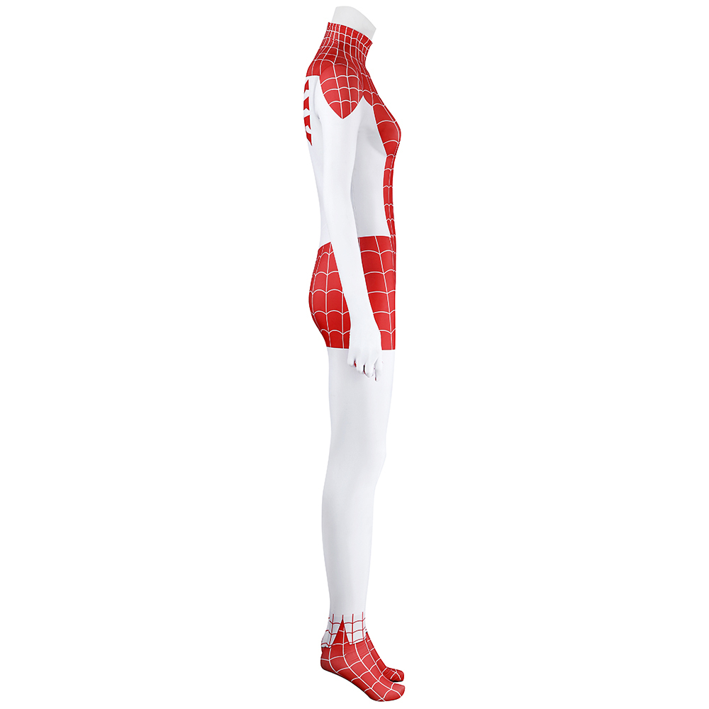 Spider-Man Mary Jane Watson Earth-18119 Crimson She-Devil Cosplay Costume