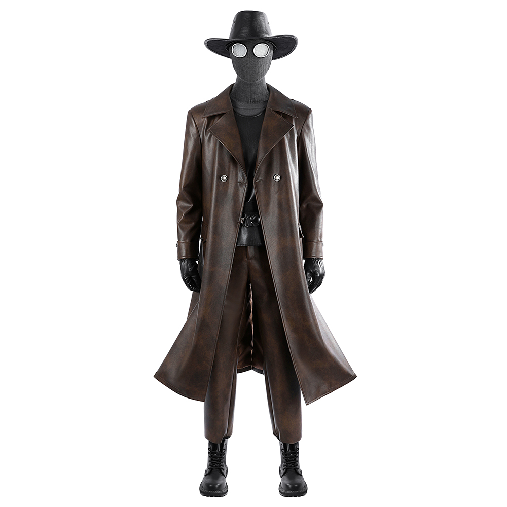 Spider-Man Noir Spider-Noir Cosplay Costume