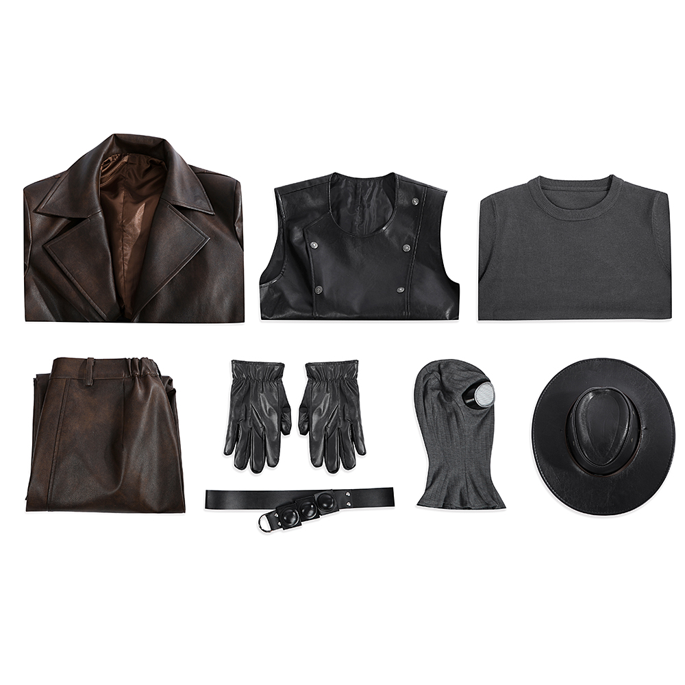 Spider-Man Noir Spider-Noir Cosplay Costume