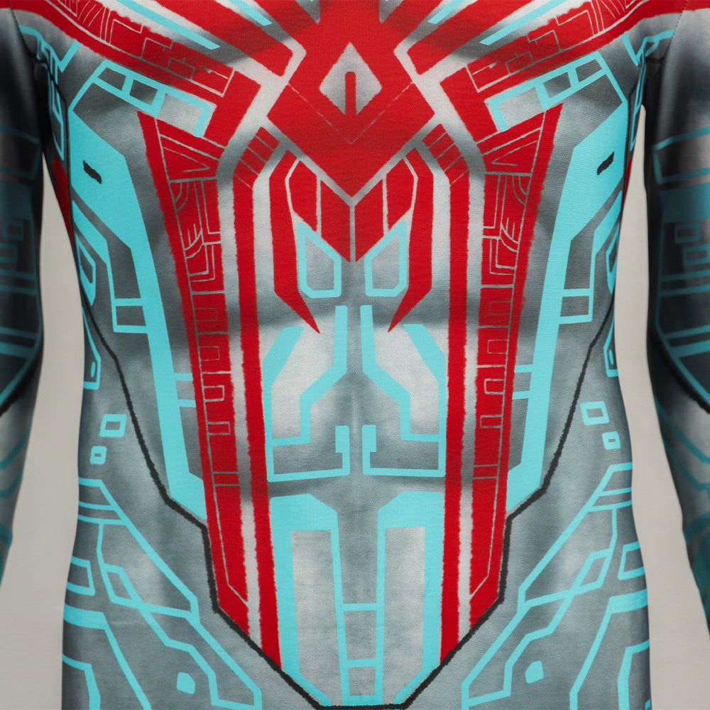 Spider-Man: Across the Spider-Verse Spider-Man 2099 Miguel O'Hara Patterns Cosplay Costume Jumpsuit-Cosplay Instrumentality Project