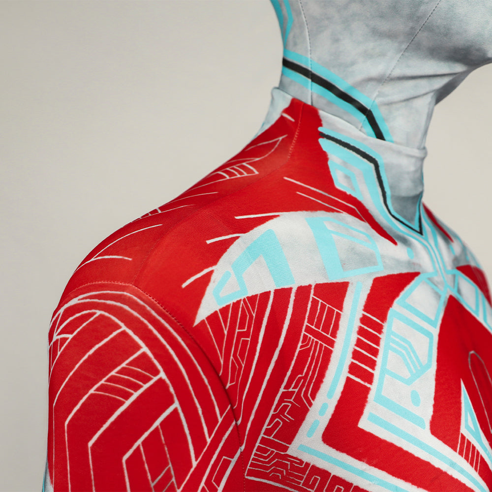 Spider-Man: Across the Spider-Verse Spider-Man 2099 Miguel O'Hara Patterns Cosplay Costume Jumpsuit-Cosplay Instrumentality Project