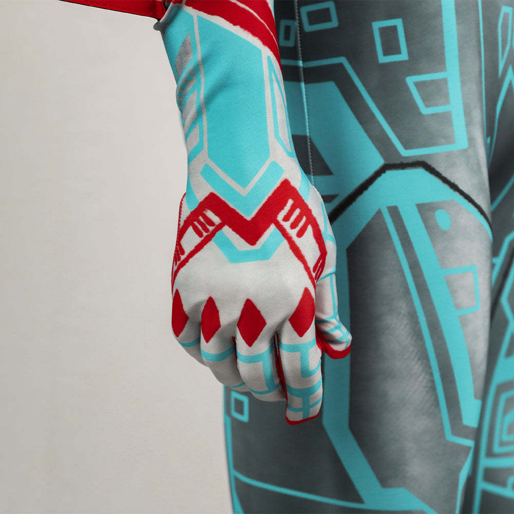Spider-Man: Across the Spider-Verse Spider-Man 2099 Miguel O'Hara Patterns Cosplay Costume Jumpsuit-Cosplay Instrumentality Project