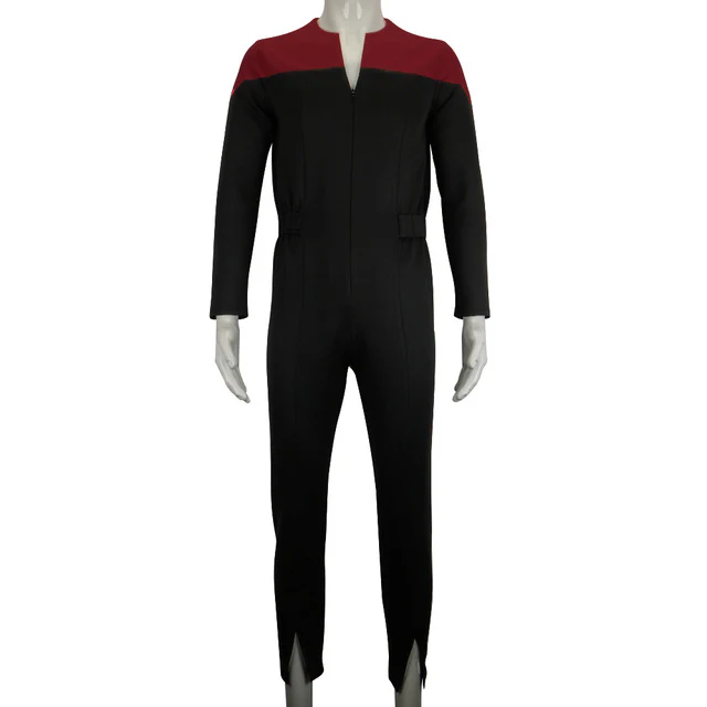 Star Trek Deep Space Nine Commander Sisko Duty Uniform Jumpsuit Cosplay Costumes