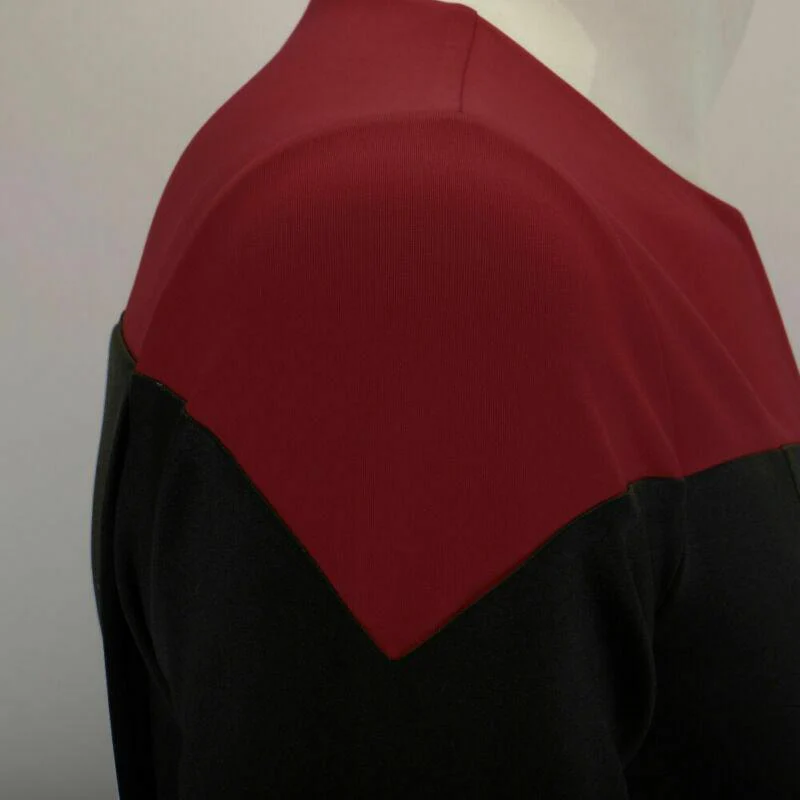 Star Trek Deep Space Nine Commander Sisko Duty Uniform Jumpsuit Cosplay Costumes