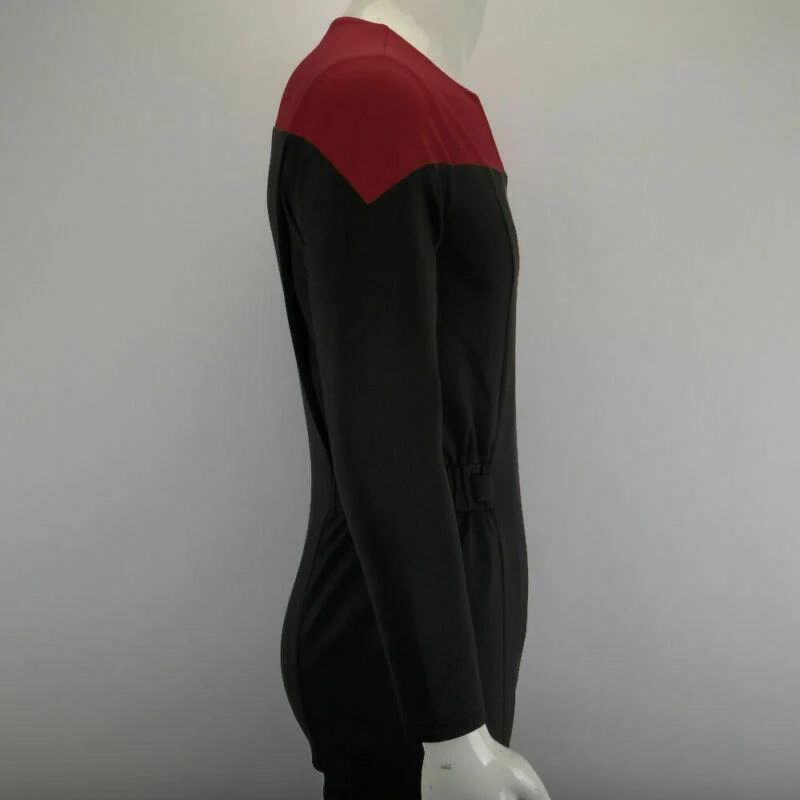 Star Trek Deep Space Nine Commander Sisko Duty Uniform Jumpsuit Cosplay Costumes