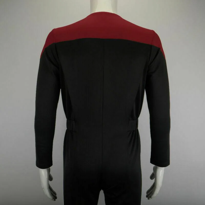Star Trek Deep Space Nine Commander Sisko Duty Uniform Jumpsuit Cosplay Costumes