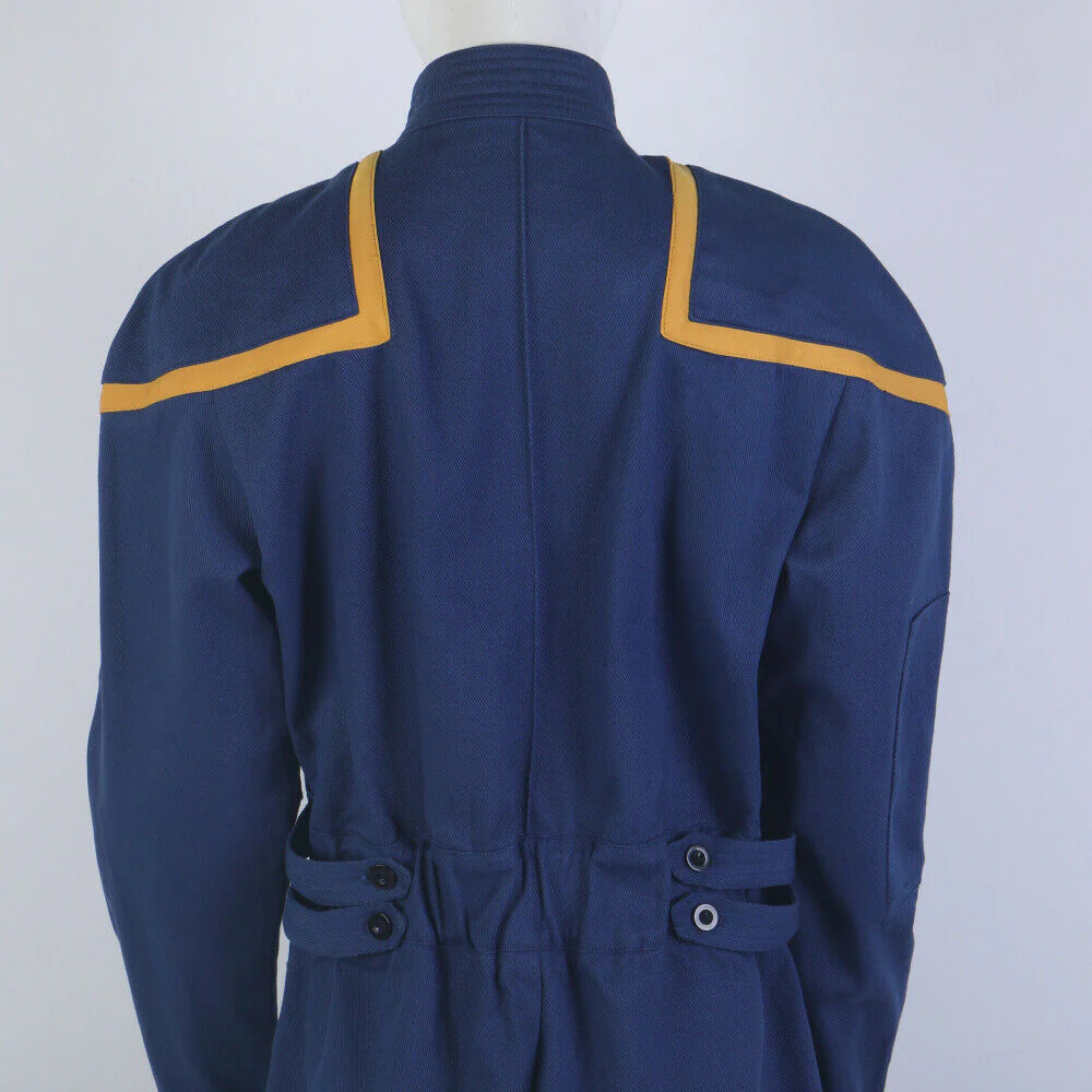 Star Trek Enterprise Duty Jumpsuit Uniforms Captain Jonathan Archer Cosplay Costume