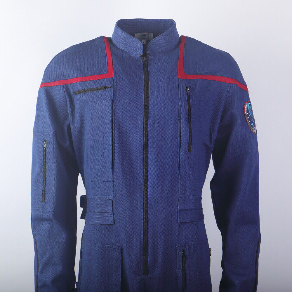 Star Trek Enterprise Duty Jumpsuit Uniforms Captain Jonathan Archer Cosplay Costume