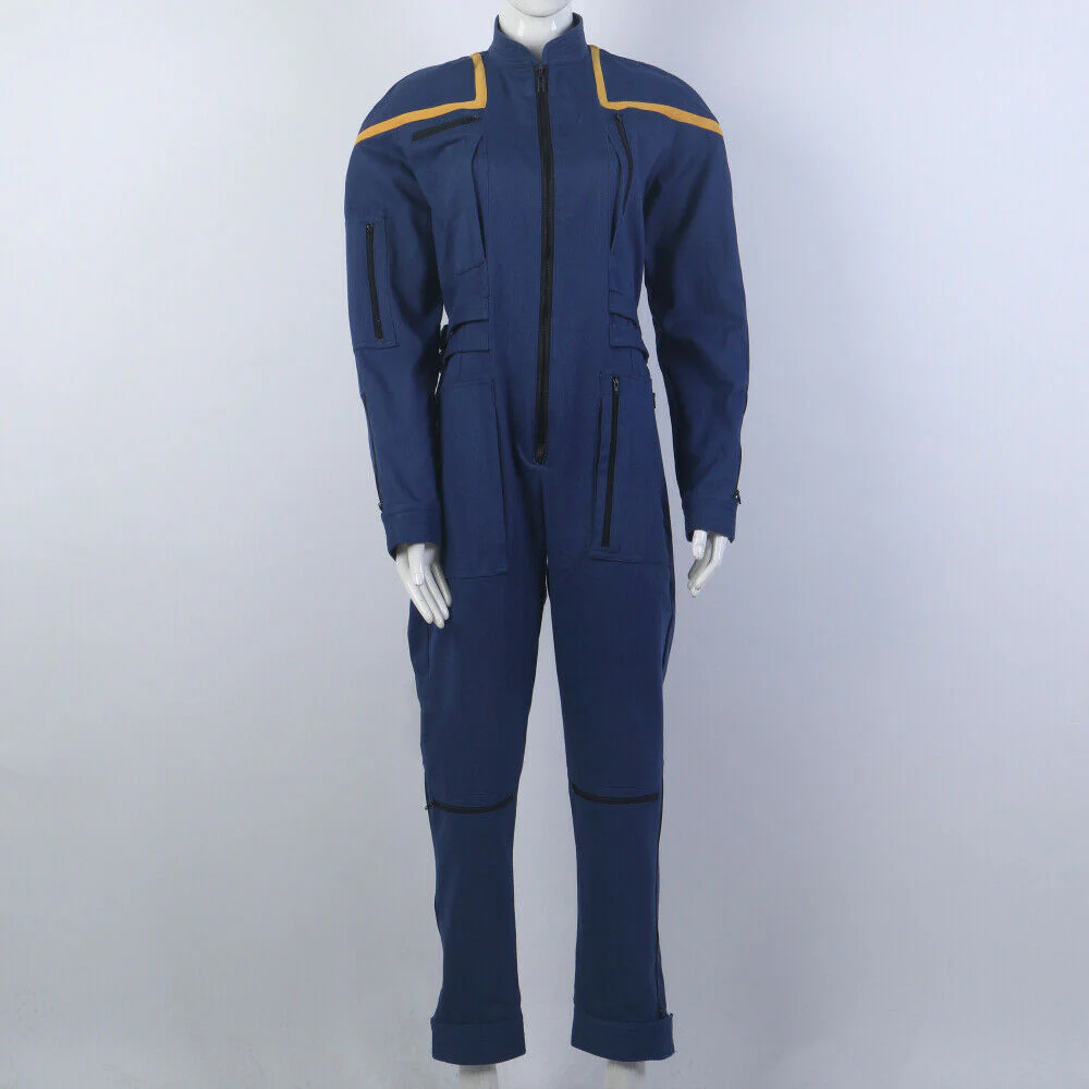 Star Trek Enterprise Duty Jumpsuit Uniforms Captain Jonathan Archer Cosplay Costume