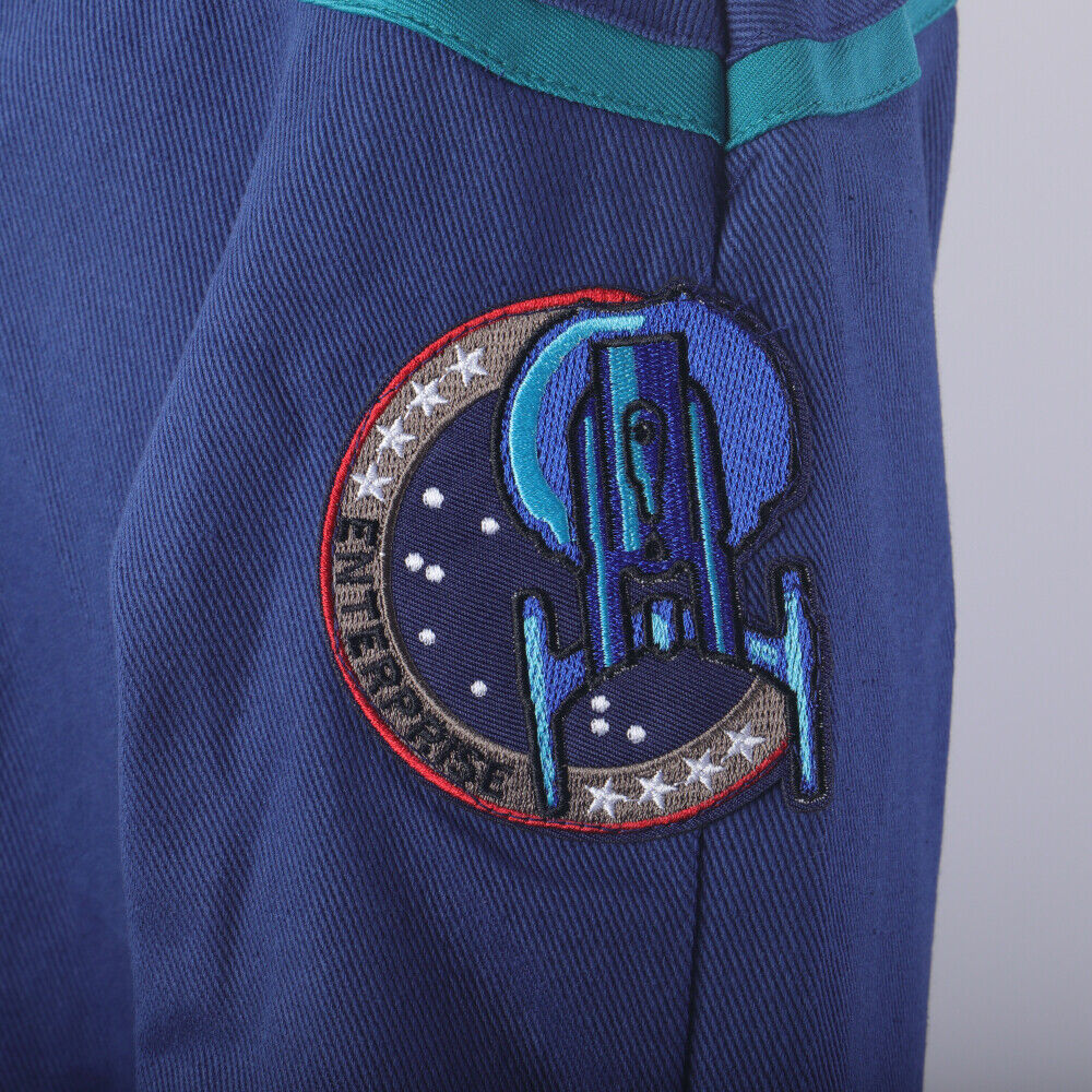 Star Trek Enterprise Duty Jumpsuit Uniforms Captain Jonathan Archer Cosplay Costume