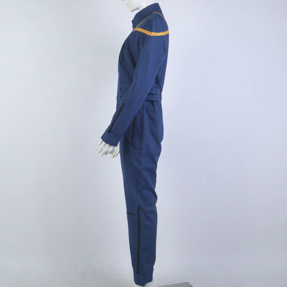 Star Trek Enterprise Duty Jumpsuit Uniforms Captain Jonathan Archer Cosplay Costume
