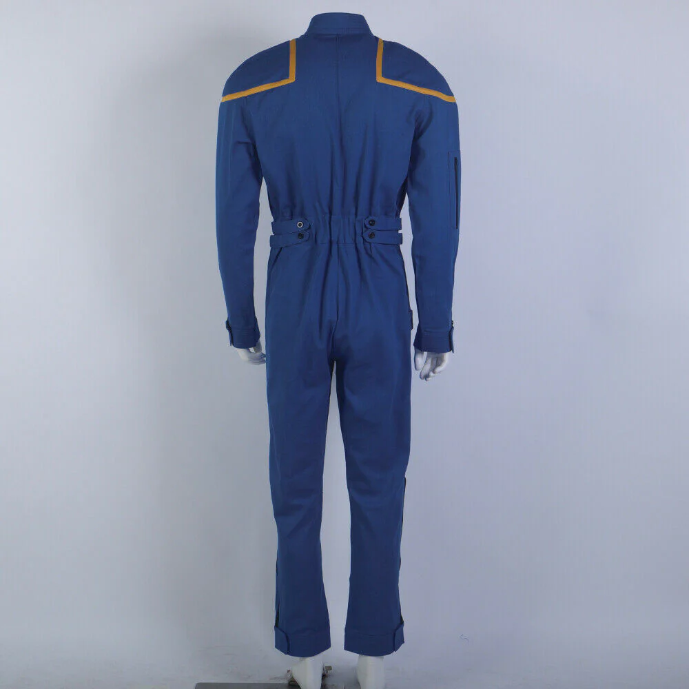 Star Trek Enterprise Duty Jumpsuit Uniforms Captain Jonathan Archer Cosplay Costume