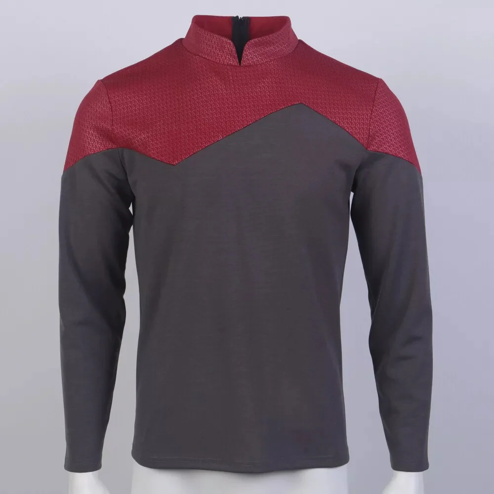 Star Trek Picard 2 Cadet Red Cosplay Uniforms Starfleet Blue Gold Top 