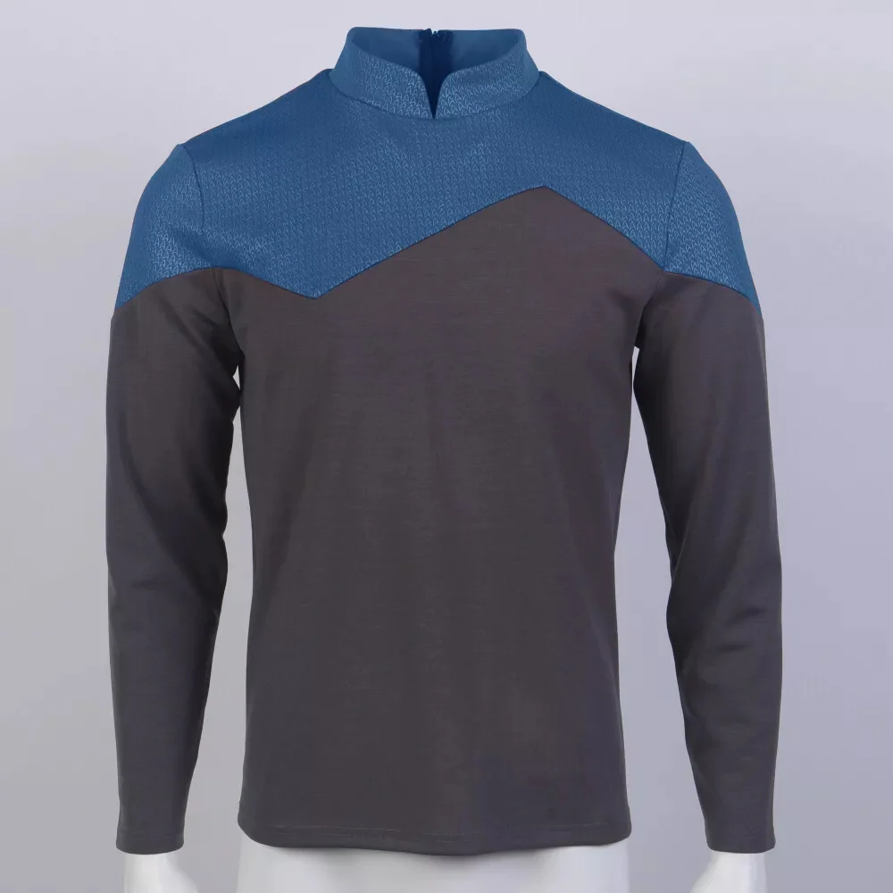 Star Trek Picard 2 Cadet Red Cosplay Uniforms Starfleet Blue Gold Top 