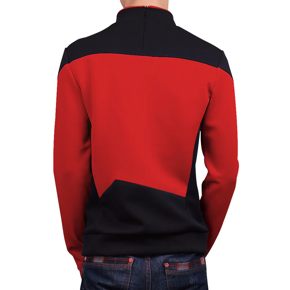 Star Trek TNG The Next Generation Uniform Shirt Halloween Cosplay Costume