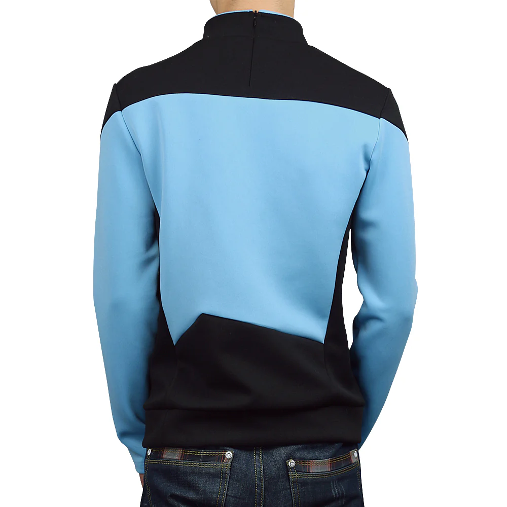 Star Trek TNG The Next Generation Uniform Shirt Halloween Cosplay Costume