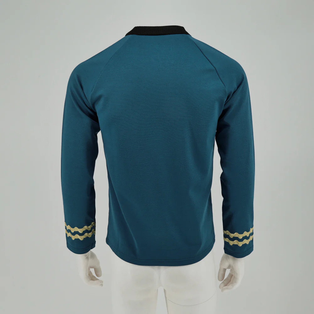Star Trek The Original Series TOS Kirk Spock Uniform Shirt Cosplay Costume