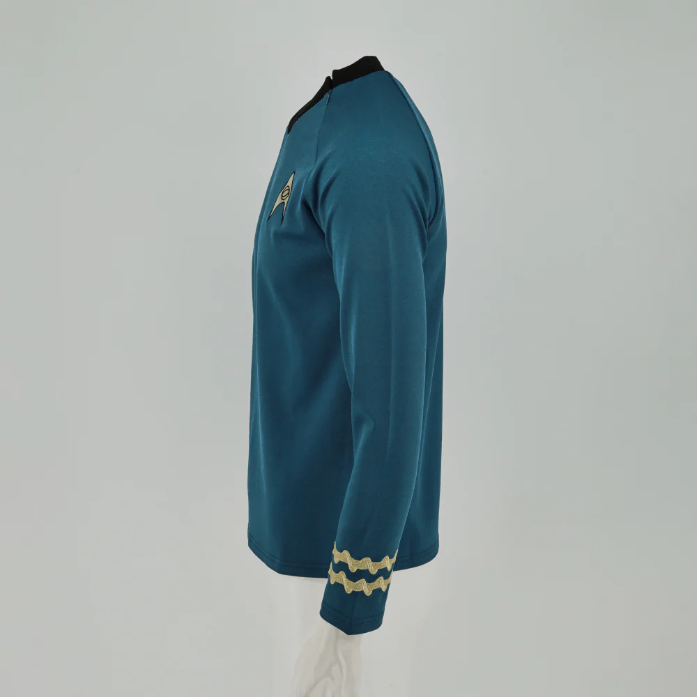 Star Trek The Original Series TOS Kirk Spock Uniform Shirt Cosplay Costume