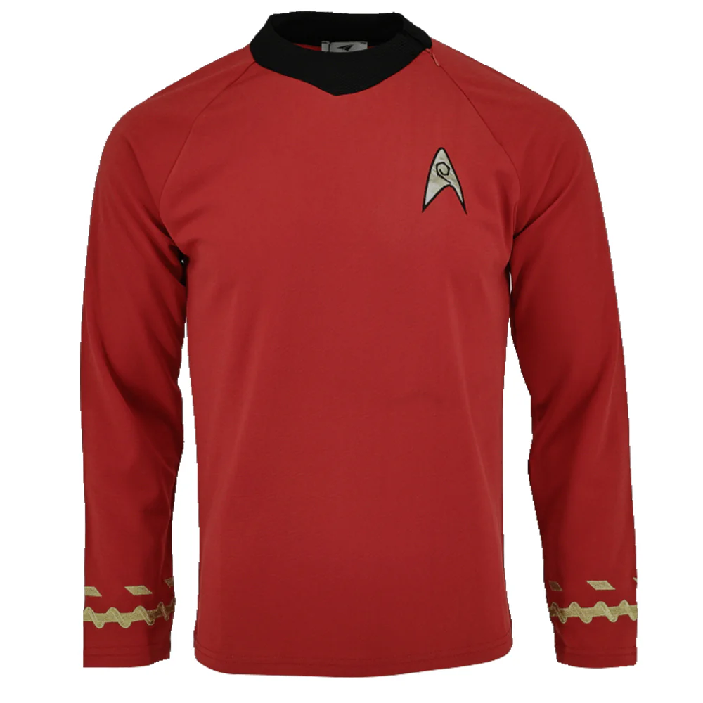 Star Trek The Original Series TOS Kirk Spock Uniform Shirt Cosplay Costume