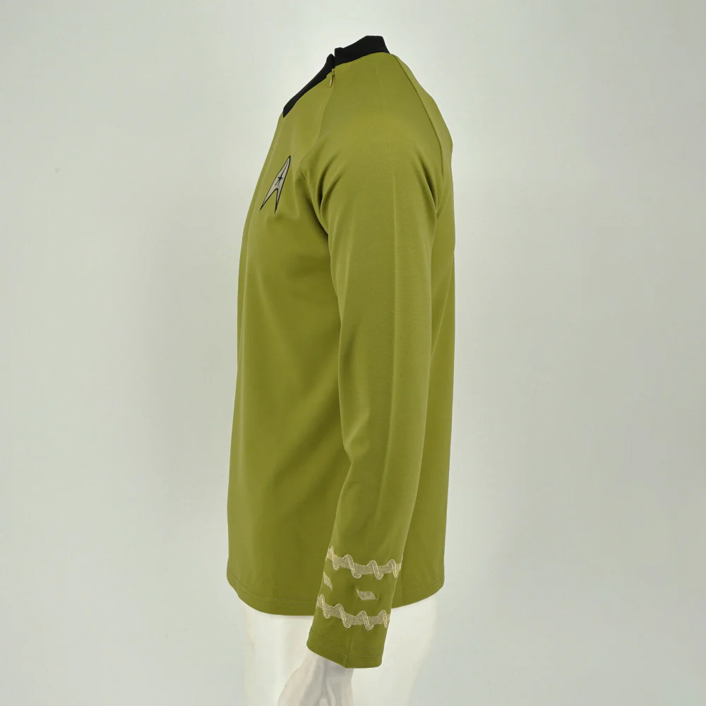 Star Trek The Original Series TOS Kirk Spock Uniform Shirt Cosplay Costume
