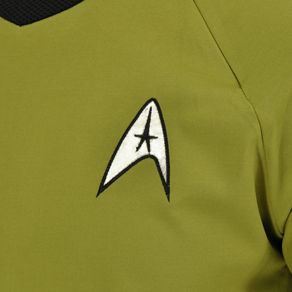 Star Trek The Original Series TOS Kirk Spock Uniform Shirt Cosplay Costume