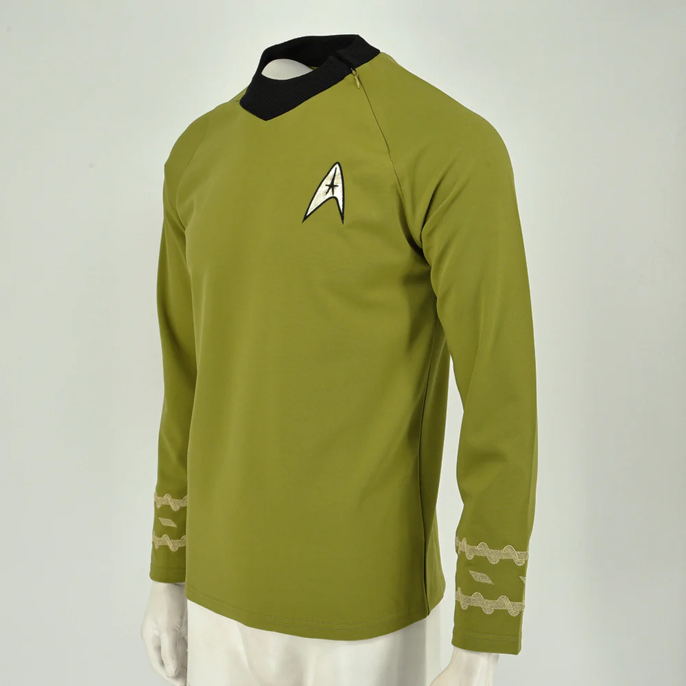 Star Trek The Original Series TOS Kirk Spock Uniform Shirt Cosplay Costume