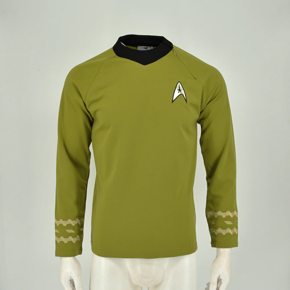 Star Trek The Original Series TOS Kirk Spock Uniform Shirt Cosplay Costume