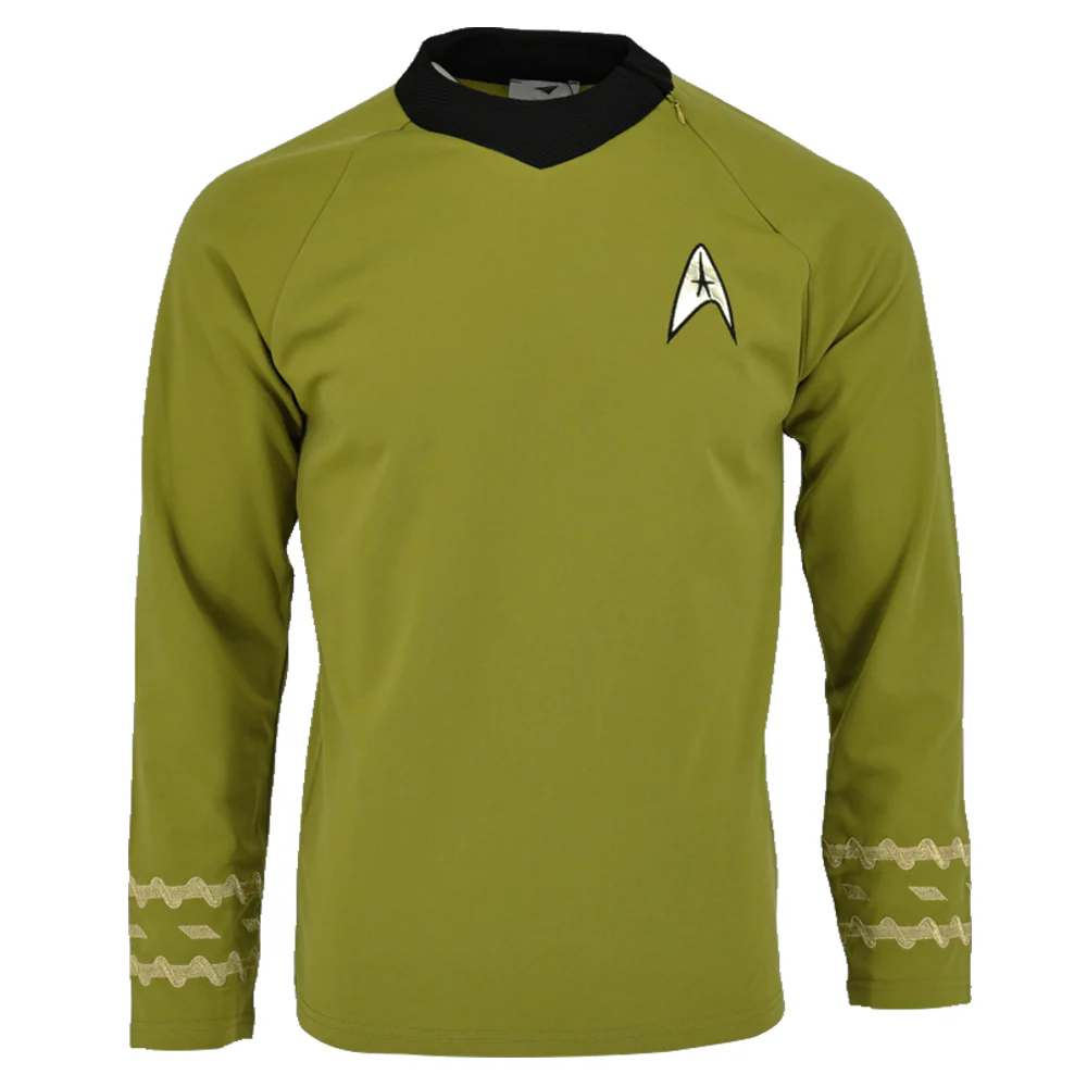 Star Trek The Original Series TOS Kirk Spock Uniform Shirt Cosplay Costume
