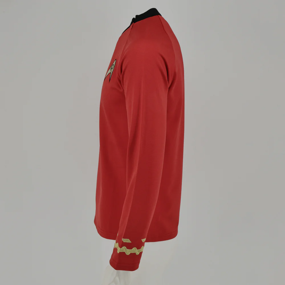 Star Trek The Original Series TOS Kirk Spock Uniform Shirt Cosplay Costume