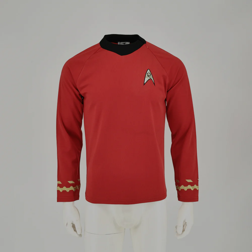 Star Trek The Original Series TOS Kirk Spock Uniform Shirt Cosplay Costume