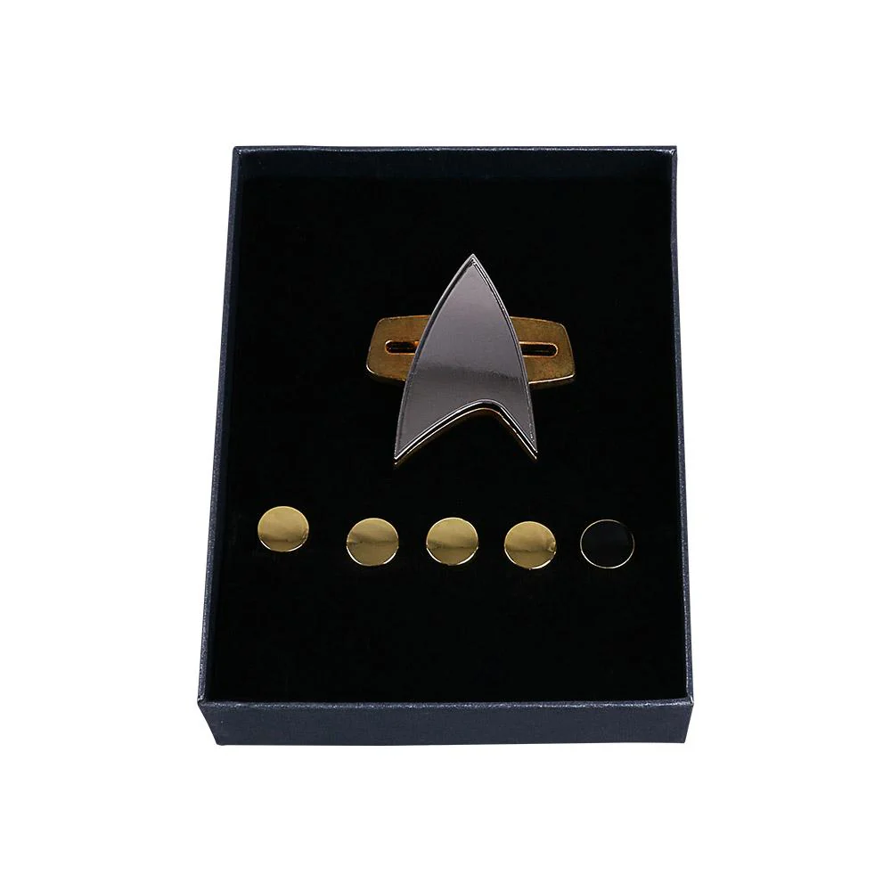 Star Trek Voyager Communicator adge PinPip 6pcs Set Cosplay Prop
