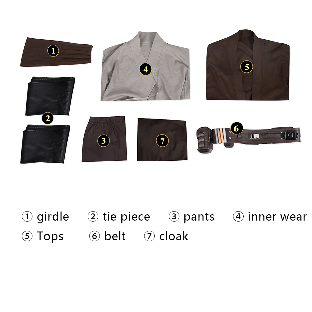 Star Wars：Episode II-Attack of the Clones Anakin Skywalker Cosplay Costume