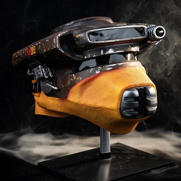 Star Wars Leia Boushh Bounty Hunter Helmet Cosplay Props Resin Replicas Props 