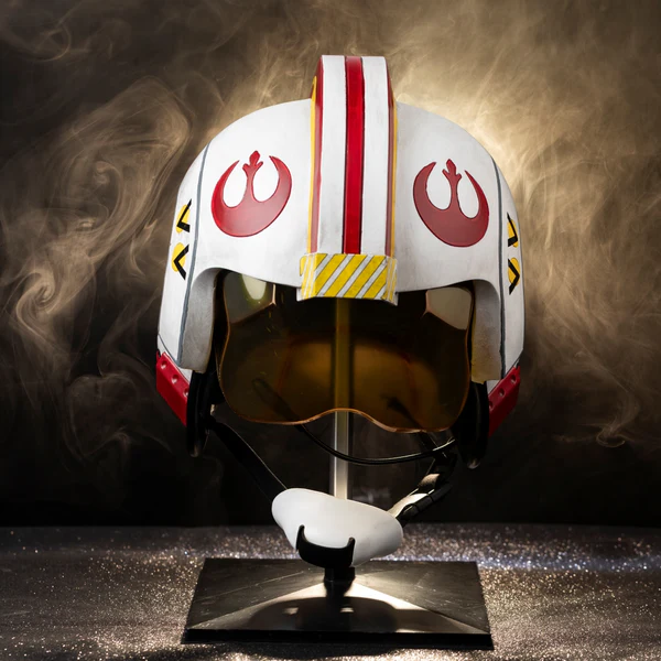 Star Wars Luke Skywalker Battle Simulation Helmet Cosplay Resin Replicas Props 