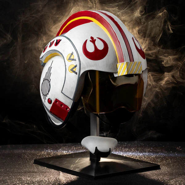 Star Wars Luke Skywalker Battle Simulation Helmet Cosplay Resin Replicas Props 
