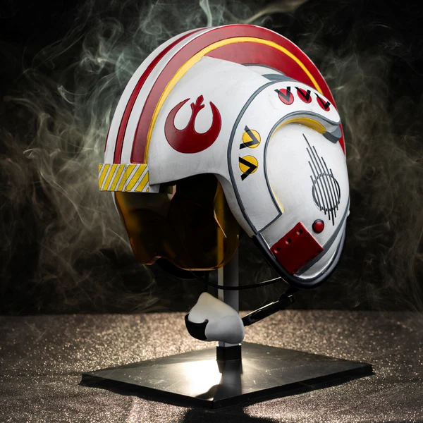 Star Wars Luke Skywalker Battle Simulation Helmet Cosplay Resin Replicas Props 