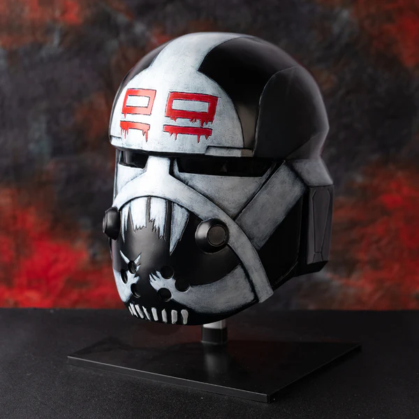 Star Wars: The Bad Batch Clone Force 99 Wrecker Cosplay Season 1 TCW Helmet Cosplay Props 