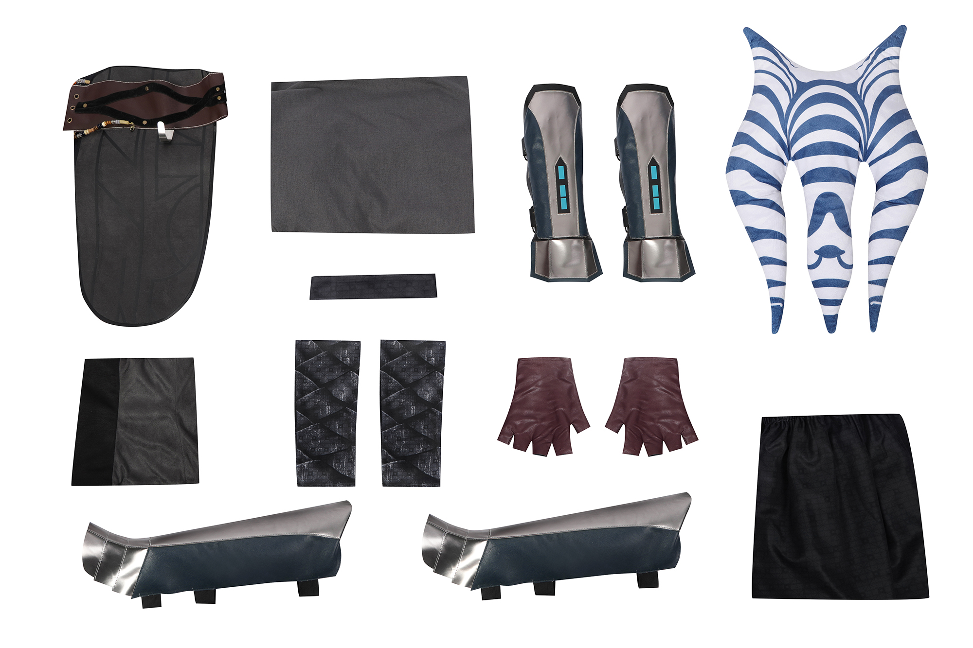 Star Wars The Mandalorian Ahsoka Tano Cosplay Costume