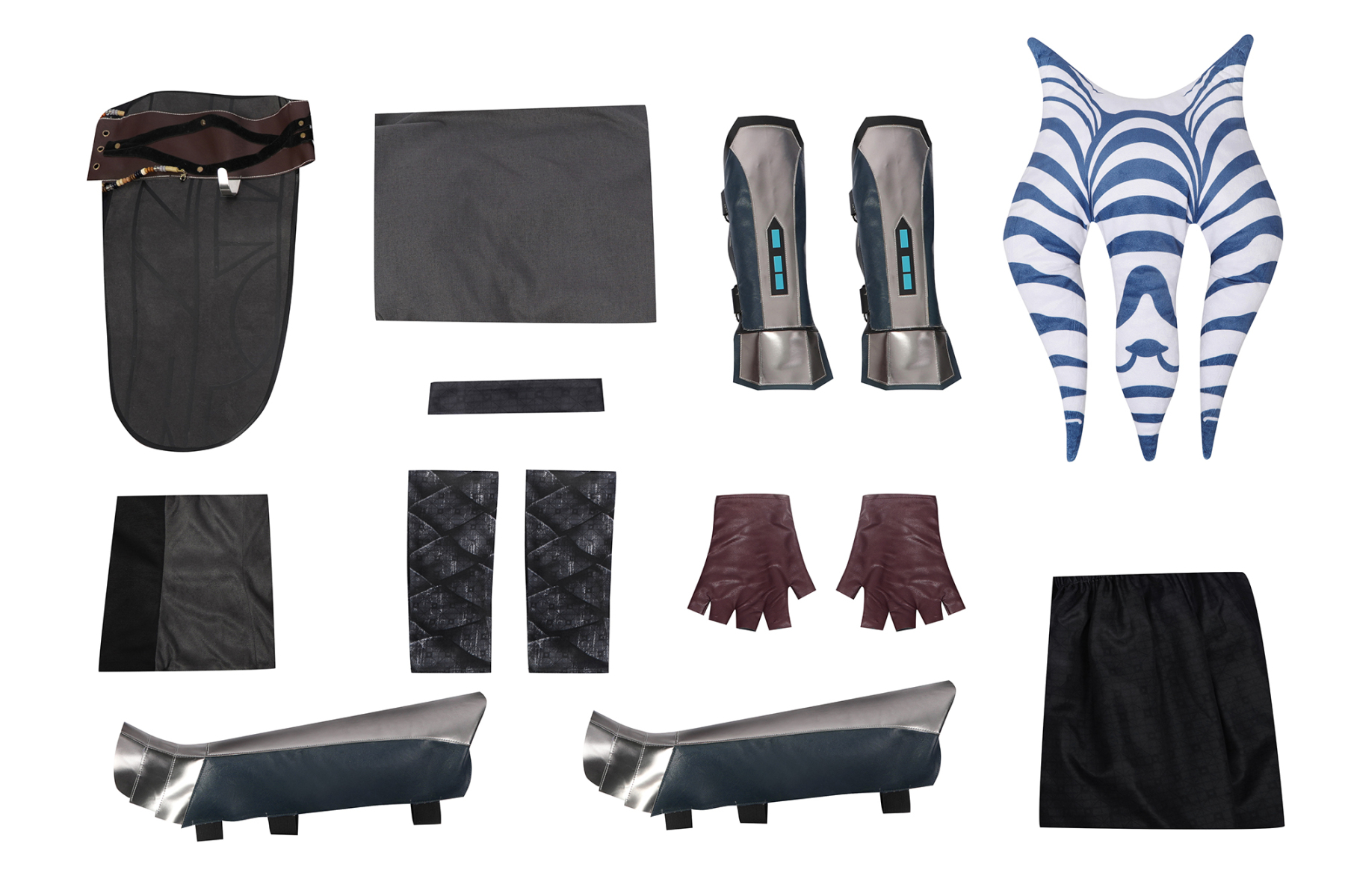 Star Wars The Mandalorian Ahsoka Tano Cosplay Costume