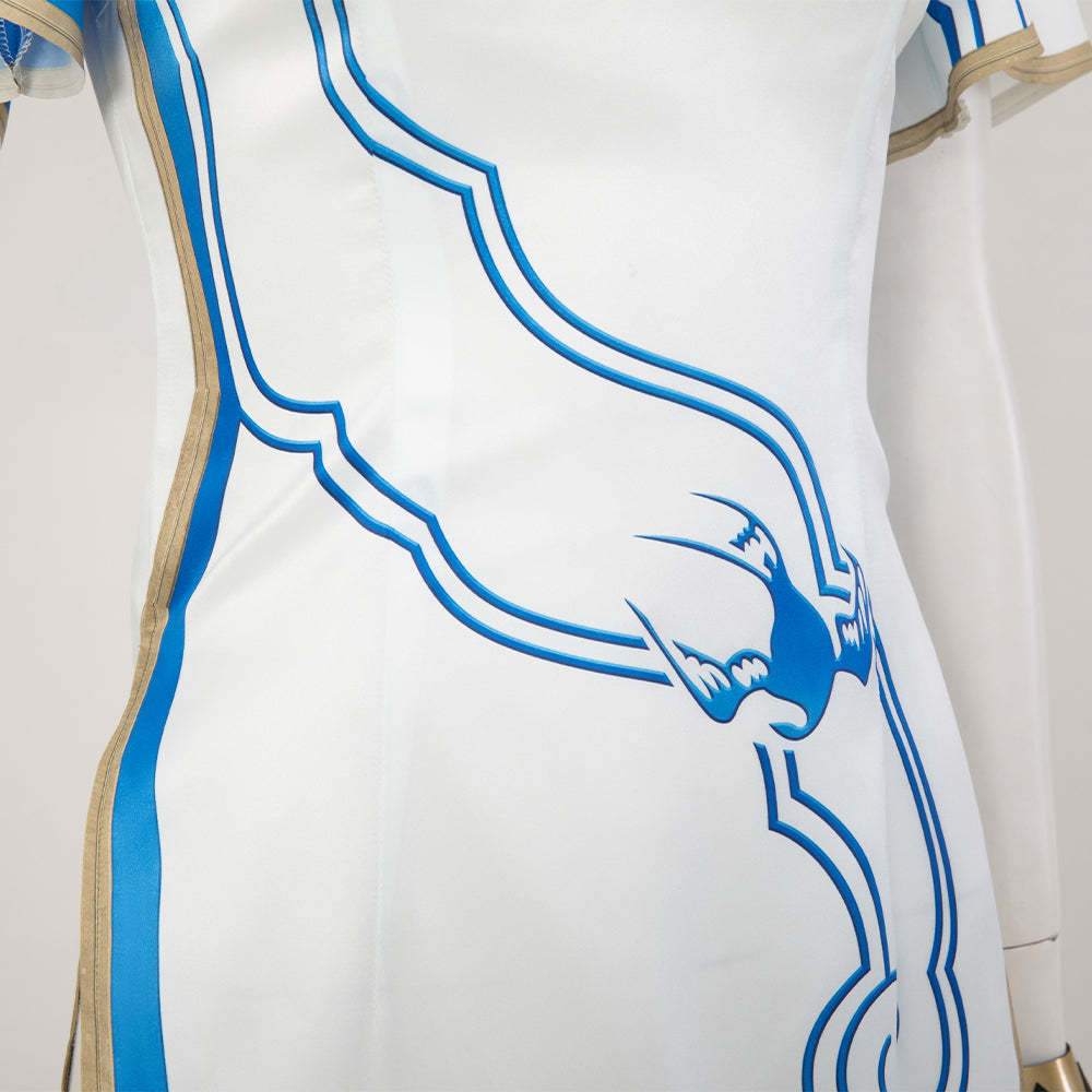 Street Fighter 6 Chun-Li Chun Li Cosplay Costume Jumpsuit-Cosplay Instrumentality Project