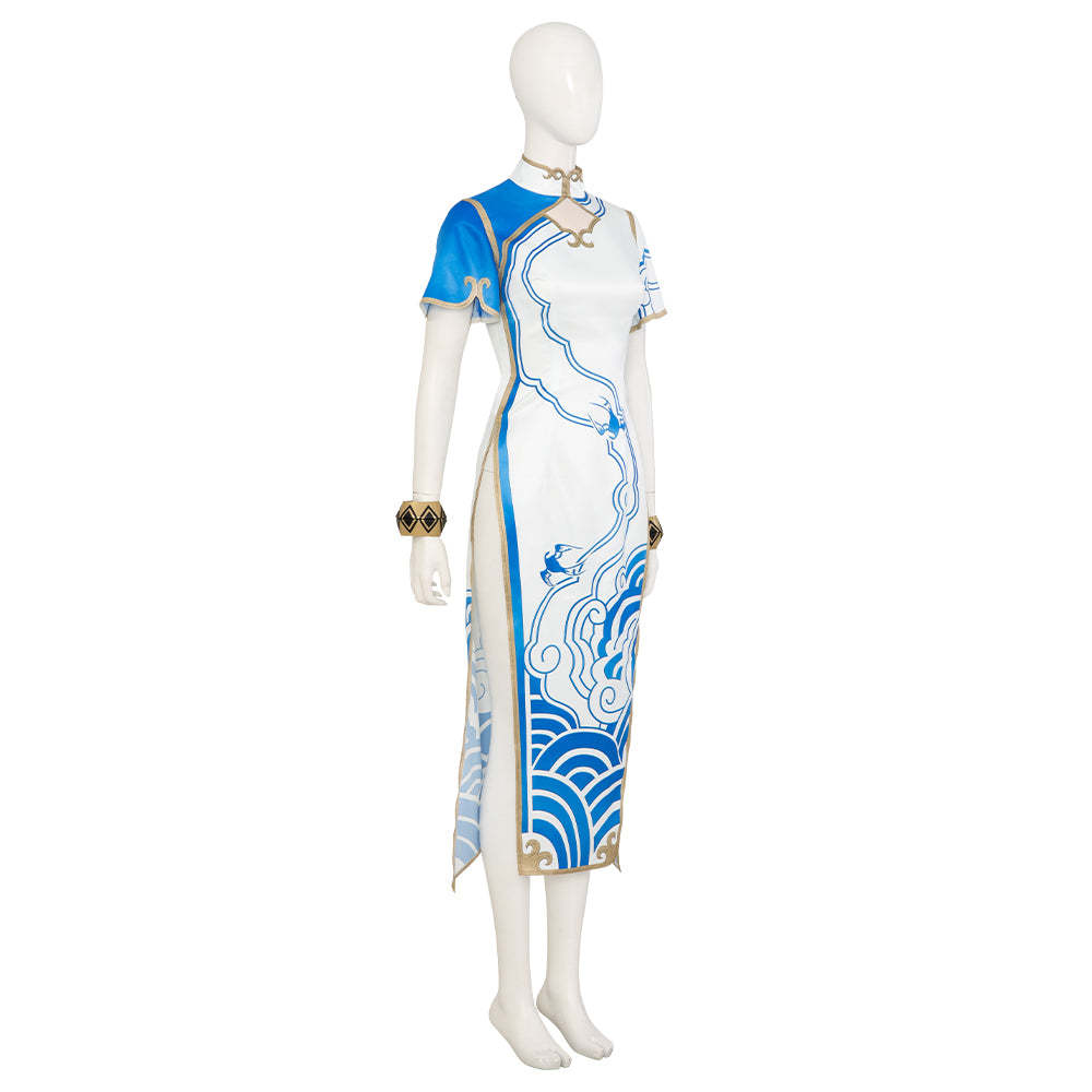 Street Fighter 6 Chun-Li Chun Li Cosplay Costume Jumpsuit-Cosplay Instrumentality Project