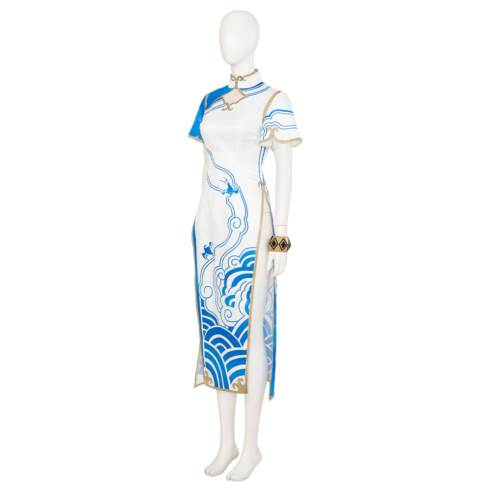 Street Fighter 6 Chun-Li Chun Li Cosplay Costume Jumpsuit-Cosplay Instrumentality Project