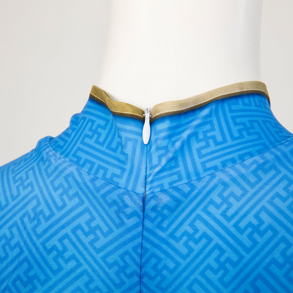 Street Fighter 6 Chun-Li Chun Li Cosplay Costume Jumpsuit-Cosplay Instrumentality Project