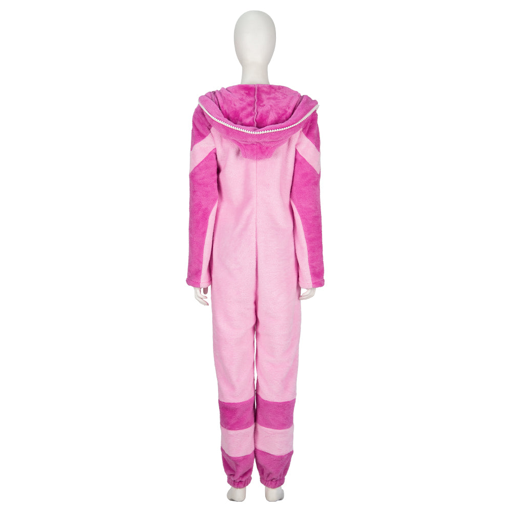 Street Fighter VI 6 Juri Skin Cosplay Costume Plush Onesie Pajama and Bra Set Kawaii Homewear-Cosplay Instrumentality Project