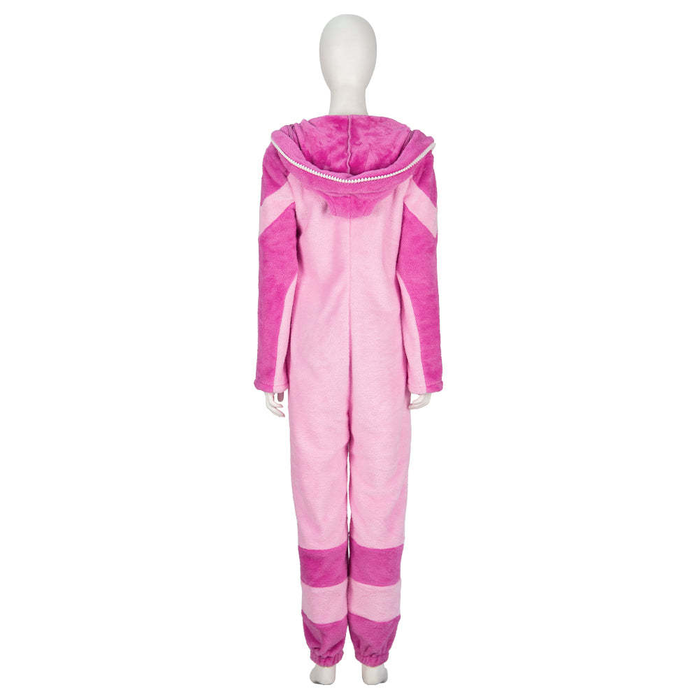 Street Fighter VI 6 Juri Skin Cosplay Costume Plush Onesie Pajama and Bra Set Kawaii Homewear-Cosplay Instrumentality Project
